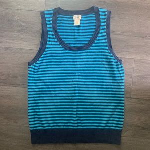 L.L. Bean Stripe Sweater Vest